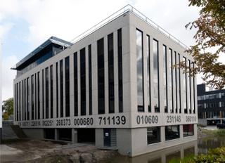 Illustration for article titled Buildings Designed to Look Like Barcodes